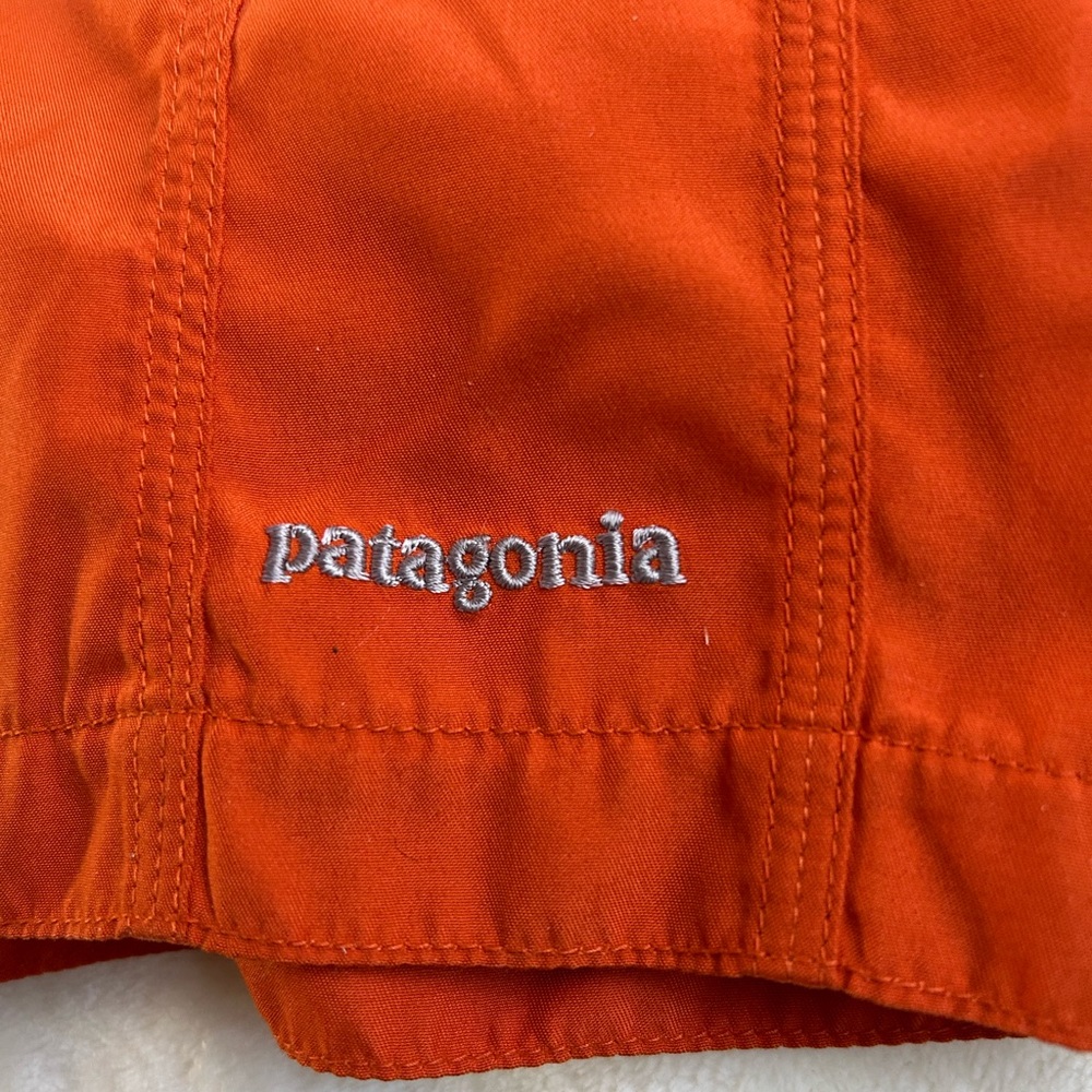 Patagonia Bright Orange Swim Shorts
